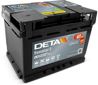 Аккумулятор Deta Senator3 DA612 (61 Ah)